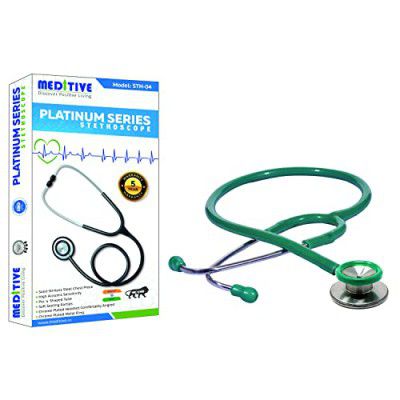 MEDITIVE SS Stainless Steel Acoustic Stethoscope