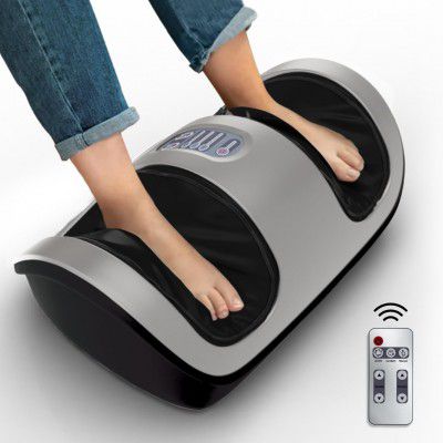 MEDTECH® Foot Massager Machine For Pain Relief with Kneading Rollers | Corded Electric Leg Massager Machine 