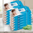 Mee Mee Wet Wipes for Baby Skin with Aloe Vera | 72 Wipes x Pack of 12 (864 Wipes)...