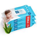 Mee Mee Wet Wipes for Baby Skin with Aloe Vera 72Pcs, Pack of 3...