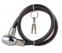 meenu arts Cable Lock for Bike, Helmet, Cycle & Luggage (Multipurpose Uses) Colour-Black...