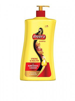 Meera GOODNESS OF TRADITIONStrong & Healthy Shampoo, With Kunkudukai and Badam- 1L