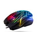 MEETION Wired Gaming USB Mouse MT-GM22 with RGB Lights, 200-4800 DPI, Ergonomically Designed, 3D Anti-Slip Roller, Convenient Side Button, 6000 FPS, 60 IPS Tracking Speed...