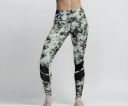 Mehrang Women's Printed Gym wear/Active Wear Tights Strechable Leggings with Breathable Mesh and Side Pockets...