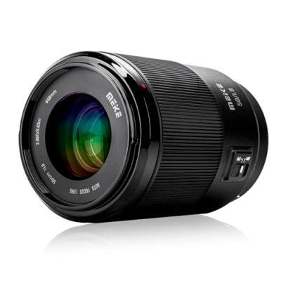 Meike 50mm F1.8 Full Frame AF STM (Stepping Motor) Lens Standard Aperture Auto Focus Fixed Prime Portrait Lenses