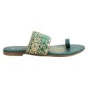 Melange by Lifestyle Women Fabric Solid Sandals...
