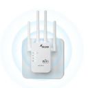 Melbon WiFi Range Extender Router to Enhance Coverage & Signal Strength, Wireless Signal Booster & Repeater with Compact Wall Plug Design & LAN Port...