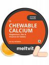 Meltvit Chewable Calcium Tablets 1000mg with Vitamin D3 - 60 Veg Tablets...