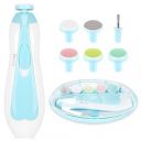 MELVIS Electric Baby Nail Trimmer with LED Light | Gentle Nail Cutter & Filer for Newborn 0–6 Months...