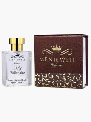 Menjewell Lady Billionaire Eau de Apparel Perfume For Women (50ML)