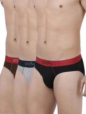 ONE8 By Virat Kohli Men's Brief (Pack of 3)