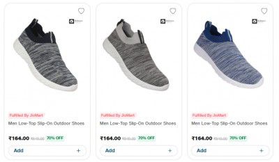 Jiomart : Mens Casual Shoes Starts At Rs 164