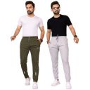 Men's Comfortable Casual Regular Fit Printed Track-Pants (Pack of 2) P2_MD_TP223_TP224...