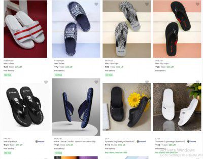 Mens Footwear Starts At Rs 79