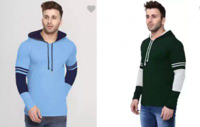Mens Hooded T-Shirt Starts ₹189