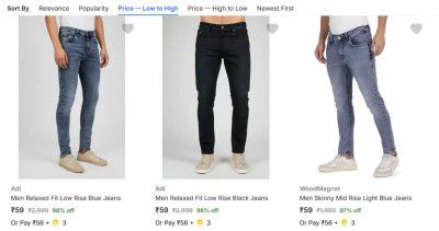 Loot | Men's Jeans from ₹59