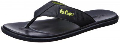 Lee Cooper Men's logo print flip-flops slippers