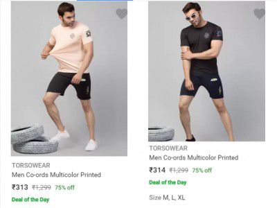 Mens Night Suits upto 75% off