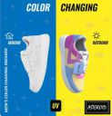 Mens Outdoor Color Change Sneakers Colorblock Fancy Premium White Casual Shoes Sneakers For Men  (White)...