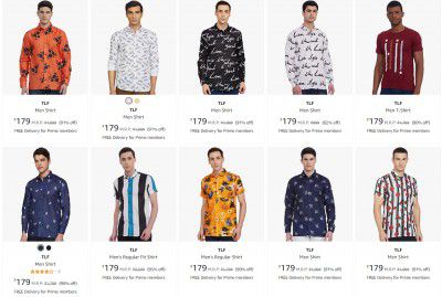 Men's printed Shirts by TLF @ ₹179