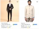 Men's Readymade Suits Min. 70% Off...