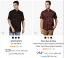 Men's Shirts at Minimum 85% off...