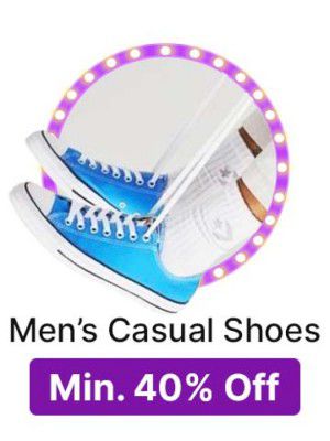 Men's Casual Shoes @ minimum 50% off  on Flipkart Big Billion Days  