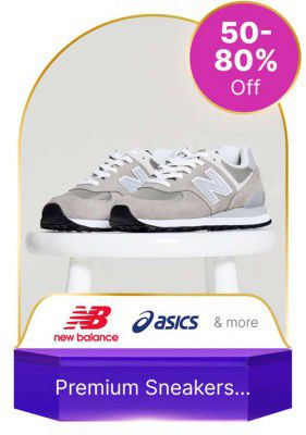 Men's Sneakers @ minimum 50-80% off on Flipkart Big Billion Days