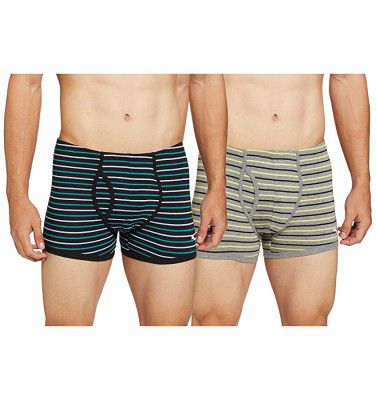 Mens Stretch Trunk Stripe- Pack of 2