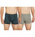 Mens Stretch Trunk Stripe- Pack of 2...