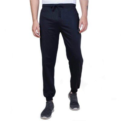 Men's Stylish Regular Fit Cotton Casual Trousers Track Pant