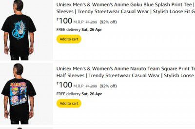 Men's T-shirts at Rs 100