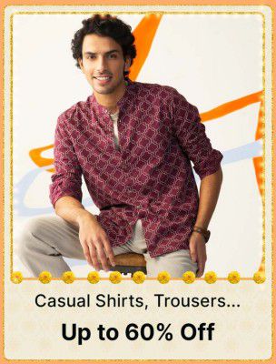 Men's Trousers @ upto 60% off on Flipkart Big Billion Days 
