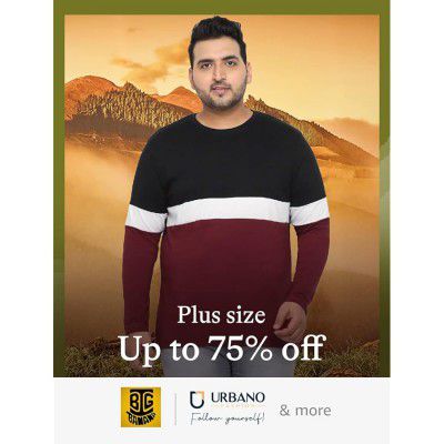 Men's Urbano  Fashion T-shirts @ minimum 75% off