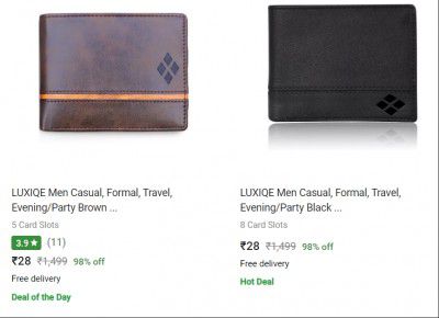 Men's Wallet from ₹28