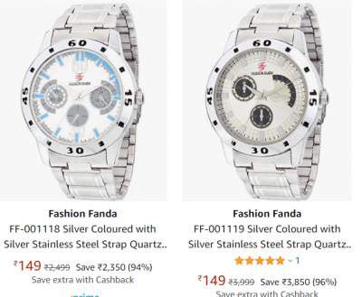 Mens Watch Upto 96% Off