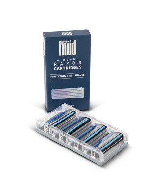 MENSXP MUD 6-Blade Razor Cartridges (Pack of 4)