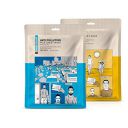 MensXP Mud Face Serum Sheet Mask For Men - Combo Pack of 2 With Vitamin C, B3, Aloe Vera & Green Tea (1 Anti pollution Sheet Mask + 1 De-Tan Skin Brightening Sheet Mask)...