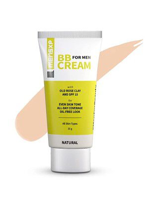 MensXP Mud Natural BB Cream For Men For Even Skin Tone 30 grm, Skin Shade 027 - Medium Light