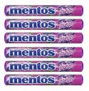 Mentos Chewy Mint Candy Roll, Grape Flavour Pack Of 6, (6x29g)...