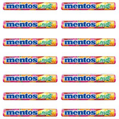 Mentos Fruit Roll, 14 X 29 Gram