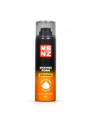 MENZ Luxury Original Shaving Foam With Aloe Vera & Turmeric - 250 g