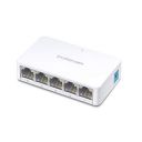 MERCUSYS MS105 5-Port 10/100Mbps Desktop Switch RJ45 Ports HUB with Auto MDI/MDIX Support, Plug and Play, Wired Ethernet Network Expansion, Sleek Ultra-Compact Design...