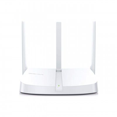 MERCUSYS MW305R 300Mbps Wireless Single Band Wi-Fi/WiFi Router with Three 5dBi Antennas, Parental Control, MediaTek Chipset (White)