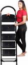 MESSINA Ladders Stairs for Home Use House | Ladder 5 Step Steel Ladder  (With Platform, Hand Rail)...