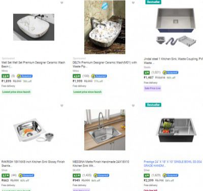 Messina Wash Basins Upto 90% Off