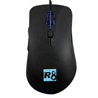 MESTEK R8 1612 Wired Gaming Mouse, 1600 DPI Adjustable