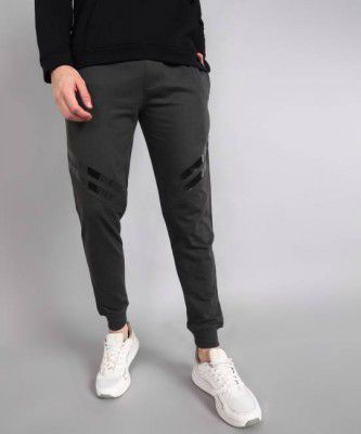 METRONAUT By Flipkart Printed Men Grey Track Pants