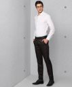 METRONAUT By Flipkart  Slim Fit Men Polyester Brown Polyester Trousers...