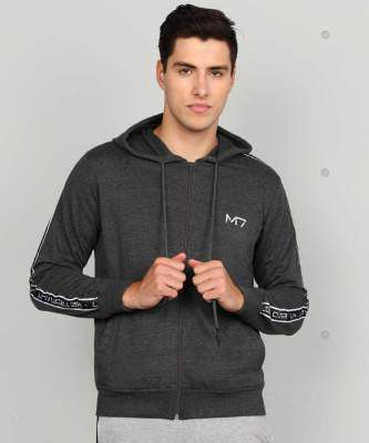Metronaut Full Sleeve Solid Men Sweatshirt